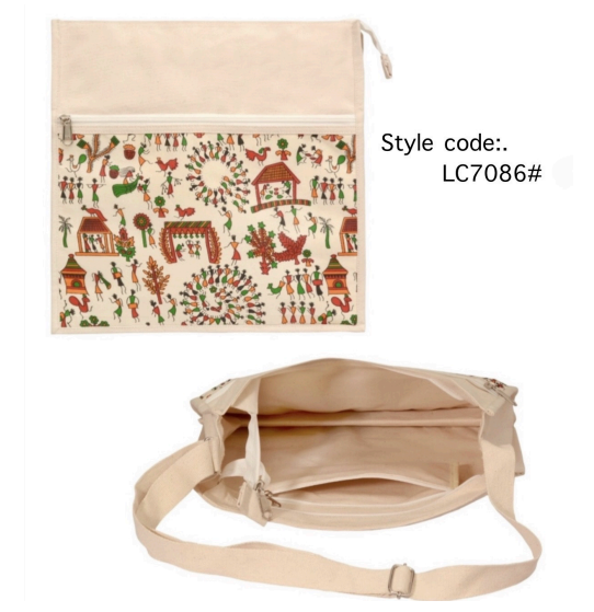 Minimalist Jute Sling Bag for Men & Women