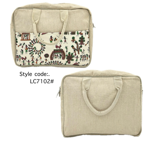 Eco Conscious Jute Utility Sling Bag