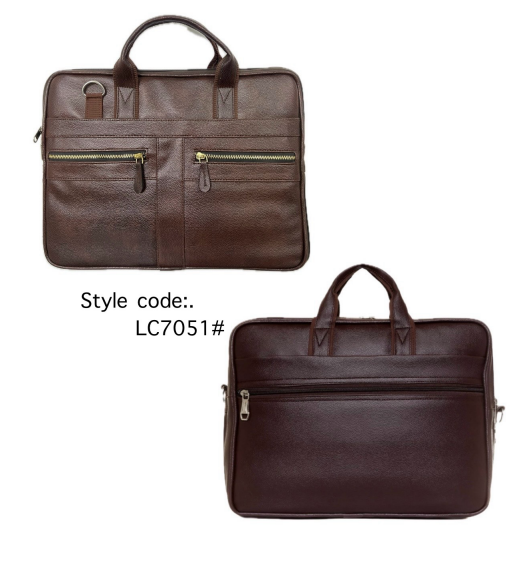 Executive Classic Leather Laptop Bag